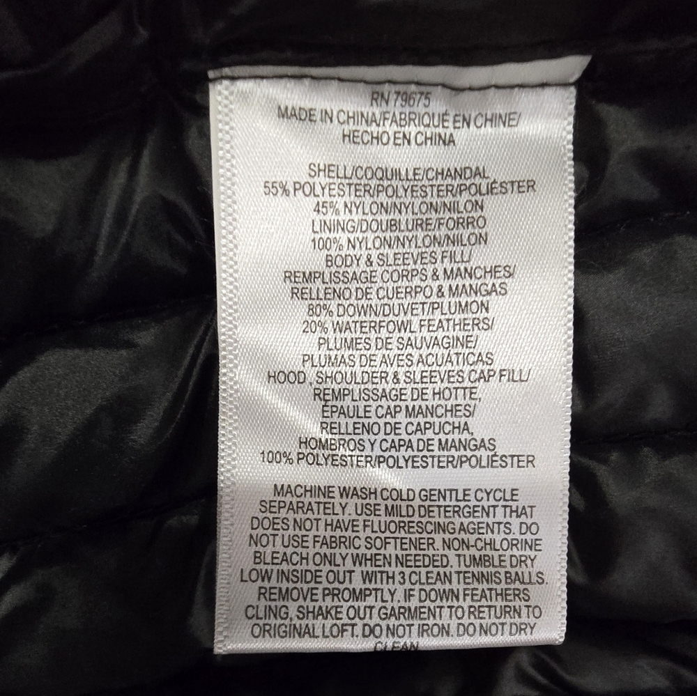 Bcbgeneration Ultralight Packable Olive Jacket Sm… - image 7